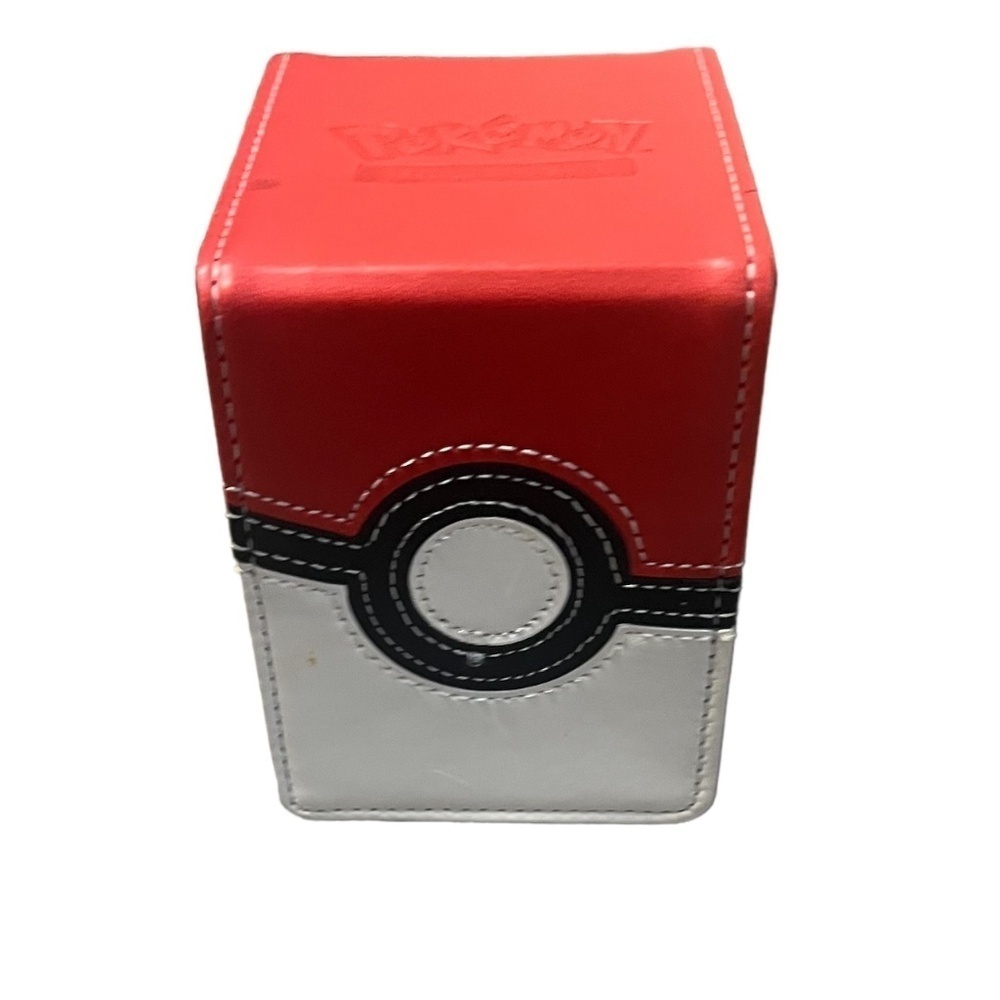 Poké Ball Alcove Flip Deck‎ Box for Pokémon EMPTY